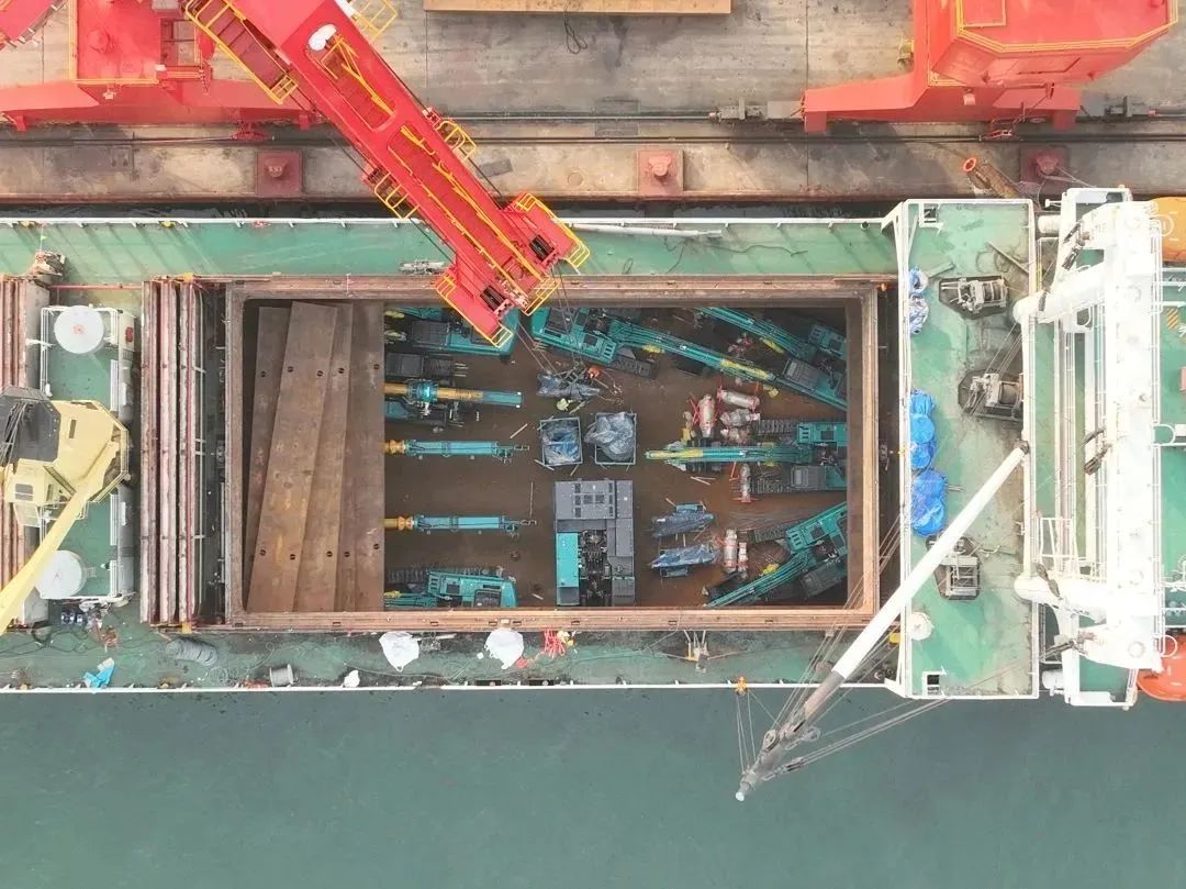 亿元设备“包船”出海!山河智能国际市场迎来开门红