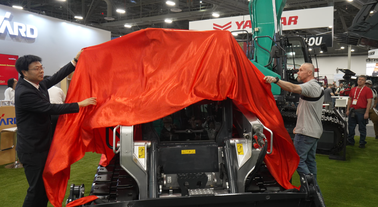 山河智能闪耀2026美国拉展,新品首发引关注