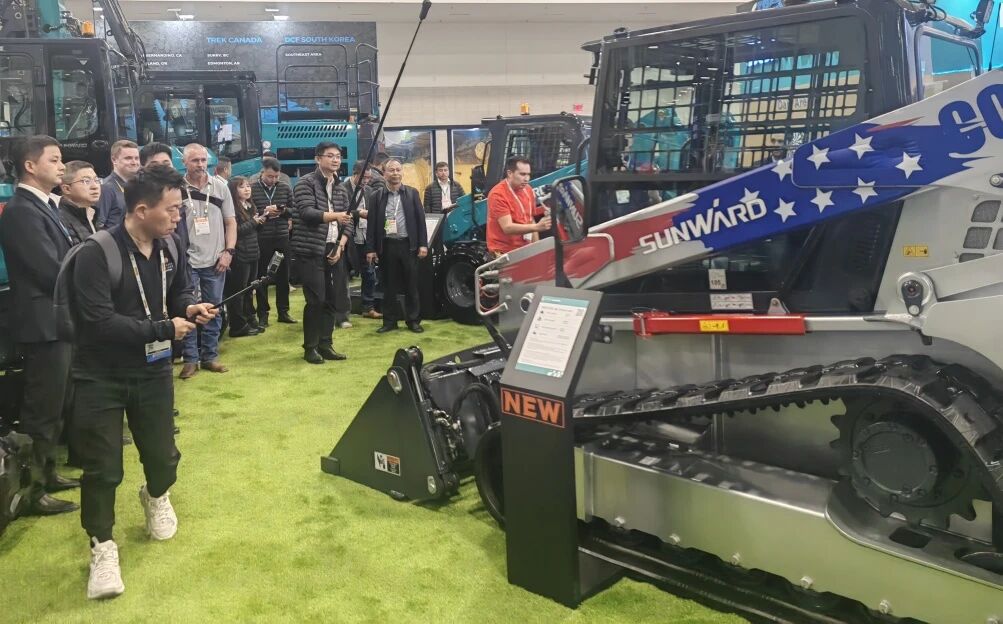 山河智能闪耀2026美国拉展,新品首发引关注