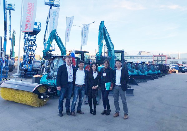 十年携手，山河智能莫斯科宝马CTT展产品推介会圆满举行