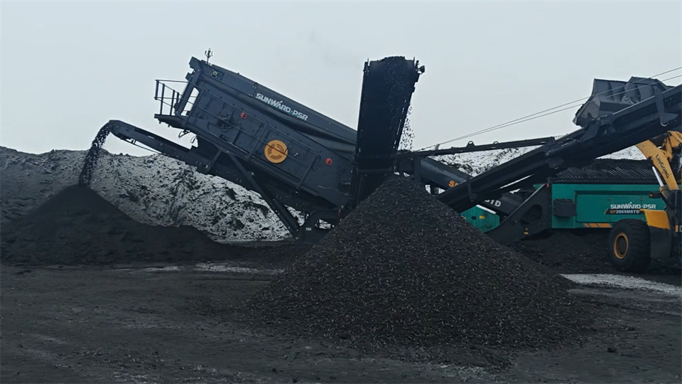 不惧-30℃极寒挑战，山河普石勒破碎筛分设备稳定运行！