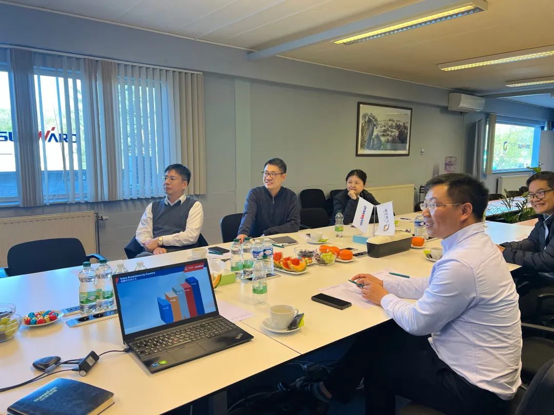 山河智能董事长付向东带队赴欧洲子公司考察调研