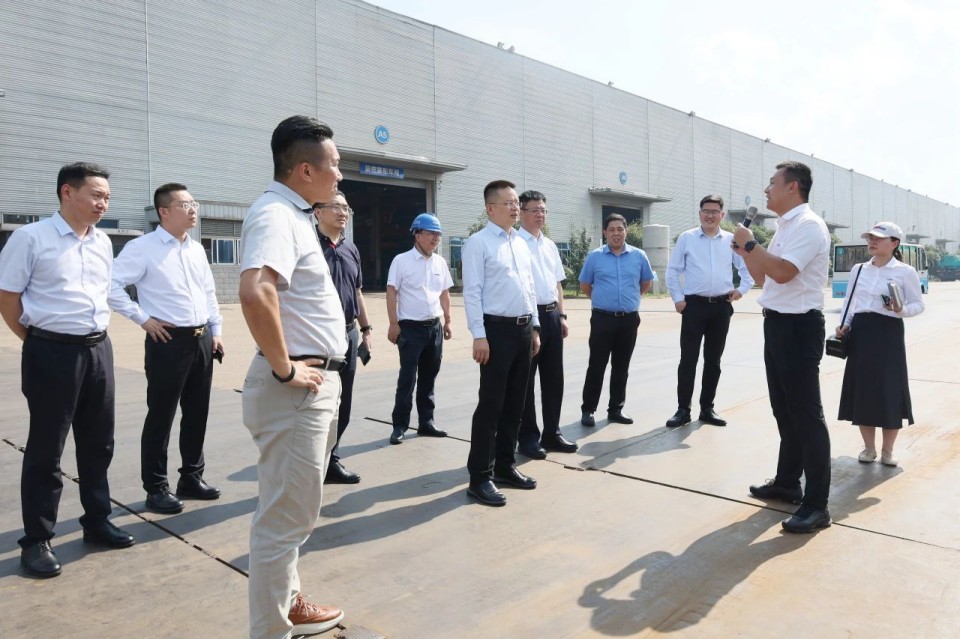 共商合作，建华控股有限公司董事长汪贵华到访山河智能